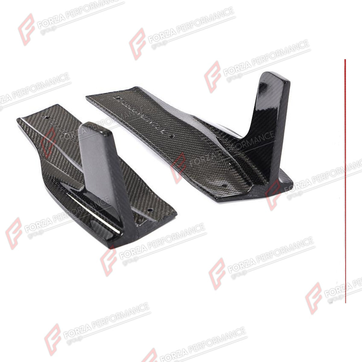 CARBON FIBER REAR CANARDS for AUDI A5 B9 S LINE S5 2017 - 2020 FORZA PERFORMANCE Custom Fit
Set includes:

Rear Canards
Material: Carbon Fiber

NOTE: Professional installation is required.

Why “Contact Us for Pricing”?
We don’t display fixed prices because our goal is to offer you the most competitive deal possible. Product costs often decrease over time, and by requesting a quote, you’ll receive our most up-to-date price on market.

SECURED PAYMENT METHODS
PayPal (+4.4% fee)
Visa / Mastercard / American E