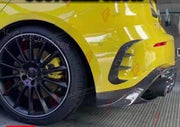 CARBON FIBER REAR CANARDS for MERCEDES BENZ A CLASS W177 A35 A45 2019+ FORZA PERFORMANCE Custom Fit
Set includes:

Rear Canards
Material: Carbon Fiber

NOTE: Professional installation is required.

Why “Contact Us for Pricing”?
We don’t display fixed prices because our goal is to offer you the most competitive deal possible. Product costs often decrease over time, and by requesting a quote, you’ll receive our most up-to-date price on market.

SECURED PAYMENT METHODS
PayPal (+4.4% fee)
Visa / Mastercard / Am