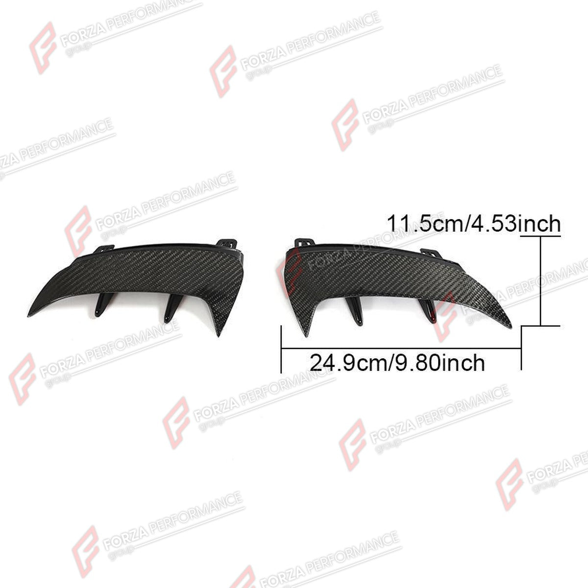 CARBON FIBER REAR CANARDS for MERCEDES BENZ A CLASS W177 A35 A45 2019+ FORZA PERFORMANCE Custom Fit
Set includes:

Rear Canards
Material: Carbon Fiber

NOTE: Professional installation is required.

Why “Contact Us for Pricing”?
We don’t display fixed prices because our goal is to offer you the most competitive deal possible. Product costs often decrease over time, and by requesting a quote, you’ll receive our most up-to-date price on market.

SECURED PAYMENT METHODS
PayPal (+4.4% fee)
Visa / Mastercard / Am