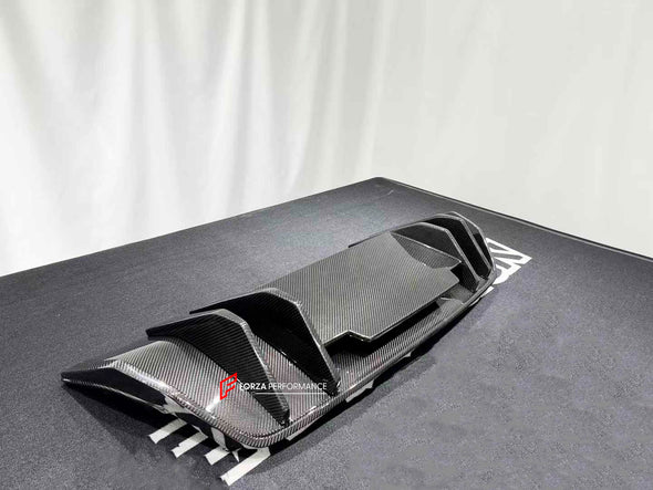 CARBON FIBER REAR DIFFUSER for AUDI R8 4S 2015-2018

Set includes:

Rear Diffuser

Material: Dry carbon fiber

NOTE: Professional installation is required

Contact us for pricing