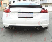 CARBON FIBER REAR DIFFUSER for AUDI TT MK3 BASE 2015 - 2017 FORZA PERFORMANCE Custom Fit
Set includes:

Rear Diffuser
Material: Carbon Fiber

NOTE: Professional installation is required.

Why “Contact Us for Pricing”?
We don’t display fixed prices because our goal is to offer you the most competitive deal possible. Product costs often decrease over time, and by requesting a quote, you’ll receive our most up-to-date price on market.

SECURED PAYMENT METHODS
PayPal (+4.4% fee)
Visa / Mastercard / American Exp