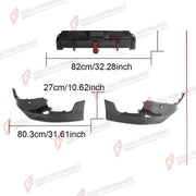 CARBON FIBER REAR DIFFUSER for BMW 2 SERIES G42 230I 220I M240I 2022+ FORZA PERFORMANCE Custom Fit
Set includes:

Rear Diffuser
Rear Canards
LED Brake Light
Material: Carbon Fiber

NOTE: Professional installation is required.

Why “Contact Us for Pricing”?
We don’t display fixed prices because our goal is to offer you the most competitive deal possible. Product costs often decrease over time, and by requesting a quote, you’ll receive our most up-to-date price on market.

SECURED PAYMENT METHODS
PayPal (+4.4