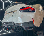 CARBON FIBER REAR DIFFUSER for BMW 2 SERIES G42 230I 220I M240I 2022+ FORZA PERFORMANCE Custom Fit
Set includes:

Rear Diffuser
Rear Canards
LED Brake Light
Material: Carbon Fiber

NOTE: Professional installation is required.

Why “Contact Us for Pricing”?
We don’t display fixed prices because our goal is to offer you the most competitive deal possible. Product costs often decrease over time, and by requesting a quote, you’ll receive our most up-to-date price on market.

SECURED PAYMENT METHODS
PayPal (+4.4