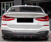 CARBON FIBER REAR DIFFUSER for BMW 6 SERIES GT G32 M SPORT 2017 - 2020 FORZA PERFORMANCE Custom Fit
Set includes:

Rear Diffuser
Material: Carbon Fiber

NOTE: Professional installation is required.

Why “Contact Us for Pricing”?
We don’t display fixed prices because our goal is to offer you the most competitive deal possible. Product costs often decrease over time, and by requesting a quote, you’ll receive our most up-to-date price on market.

SECURED PAYMENT METHODS
PayPal (+4.4% fee)
Visa / Mastercard / A
