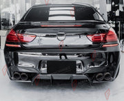 CARBON FIBER REAR DIFFUSER for BMW M6 F06 F12 F13 M SPORT 2013 - 2018 FORZA PERFORMANCE Custom Fit
Set includes:

Rear Diffuser
Material: Carbon Fiber

NOTE: Professional installation is required.

Why “Contact Us for Pricing”?
We don’t display fixed prices because our goal is to offer you the most competitive deal possible. Product costs often decrease over time, and by requesting a quote, you’ll receive our most up-to-date price on market.

SECURED PAYMENT METHODS
PayPal (+4.4% fee)
Visa / Mastercard / Am