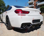 CARBON FIBER REAR DIFFUSER for BMW M6 F06 F12 F13 M SPORT 2013 - 2018 FORZA PERFORMANCE Custom Fit
Set includes:

Rear Diffuser
Material: Carbon Fiber

NOTE: Professional installation is required.

Why “Contact Us for Pricing”?
We don’t display fixed prices because our goal is to offer you the most competitive deal possible. Product costs often decrease over time, and by requesting a quote, you’ll receive our most up-to-date price on market.

SECURED PAYMENT METHODS
PayPal (+4.4% fee)
Visa / Mastercard / Am