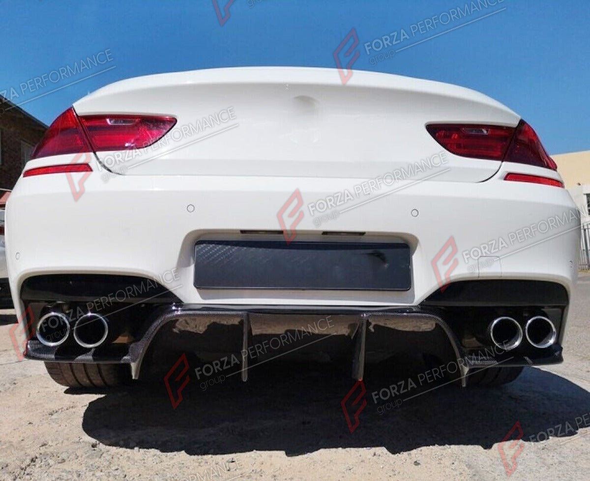 CARBON FIBER REAR DIFFUSER for BMW M6 F06 F12 F13 M SPORT 2013 - 2018 FORZA PERFORMANCE Custom Fit
Set includes:

Rear Diffuser
Material: Carbon Fiber

NOTE: Professional installation is required.

Why “Contact Us for Pricing”?
We don’t display fixed prices because our goal is to offer you the most competitive deal possible. Product costs often decrease over time, and by requesting a quote, you’ll receive our most up-to-date price on market.

SECURED PAYMENT METHODS
PayPal (+4.4% fee)
Visa / Mastercard / Am