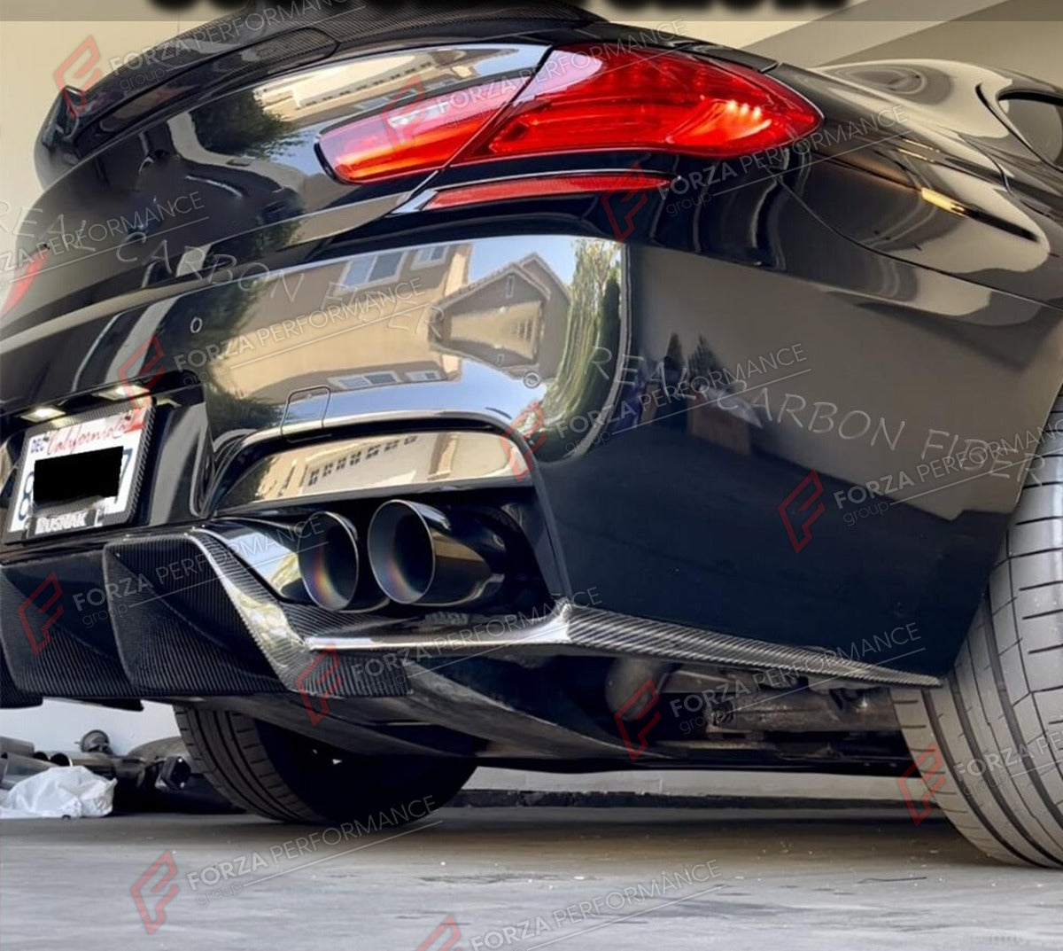 CARBON FIBER REAR DIFFUSER for BMW M6 F06 F12 F13 M SPORT 2013 - 2018 FORZA PERFORMANCE Custom Fit
Set includes:

Rear Diffuser
Material: Carbon Fiber

NOTE: Professional installation is required.

Why “Contact Us for Pricing”?
We don’t display fixed prices because our goal is to offer you the most competitive deal possible. Product costs often decrease over time, and by requesting a quote, you’ll receive our most up-to-date price on market.

SECURED PAYMENT METHODS
PayPal (+4.4% fee)
Visa / Mastercard / Am