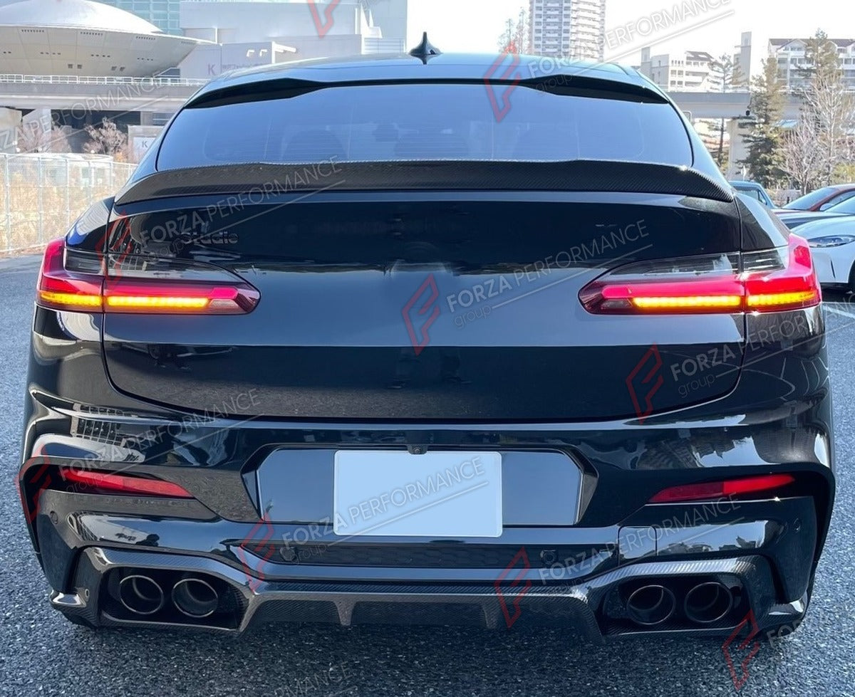 CARBON FIBER REAR DIFFUSER for BMW X4 G02 X4M F98 LCI 2019 - 2024 FORZA PERFORMANCE Custom Fit
Set includes:

Rear Diffuser
Material: Carbon Fiber

NOTE: Professional installation is required.

Why “Contact Us for Pricing”?
We don’t display fixed prices because our goal is to offer you the most competitive deal possible. Product costs often decrease over time, and by requesting a quote, you’ll receive our most up-to-date price on market.

SECURED PAYMENT METHODS
PayPal (+4.4% fee)
Visa / Mastercard / Americ