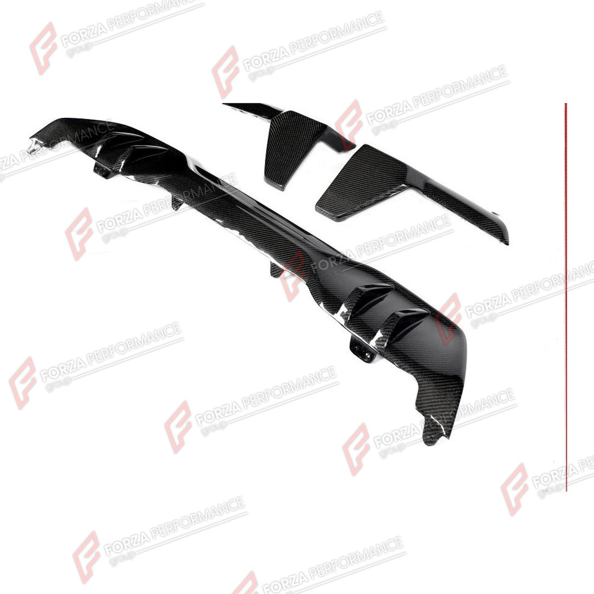 CARBON FIBER REAR DIFFUSER for BMW X5 G05 M SPORT LCI 2024+ FORZA PERFORMANCE Custom Fit
Set includes:

Rear Diffuser
Rear Splitter
Material: Carbon Fiber

NOTE: Professional installation is required.

Why “Contact Us for Pricing”?
We don’t display fixed prices because our goal is to offer you the most competitive deal possible. Product costs often decrease over time, and by requesting a quote, you’ll receive our most up-to-date price on market.

SECURED PAYMENT METHODS
PayPal (+4.4% fee)
Visa / Mastercard 
