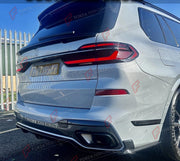 CARBON FIBER REAR DIFFUSER for BMW X7 G07 M SPORT M60I LCI 2023 - 2025 FORZA PERFORMANCE Custom Fit
Set includes:

Rear Diffuser
Material: Carbon Fiber

NOTE: Professional installation is required.

Why “Contact Us for Pricing”?
We don’t display fixed prices because our goal is to offer you the most competitive deal possible. Product costs often decrease over time, and by requesting a quote, you’ll receive our most up-to-date price on market.

SECURED PAYMENT METHODS
PayPal (+4.4% fee)
Visa / Mastercard / A