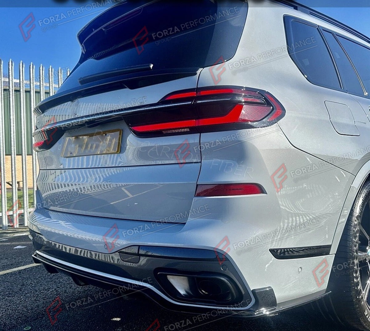 CARBON FIBER REAR DIFFUSER for BMW X7 G07 M SPORT M60I LCI 2023 - 2025 FORZA PERFORMANCE Custom Fit
Set includes:

Rear Diffuser
Material: Carbon Fiber

NOTE: Professional installation is required.

Why “Contact Us for Pricing”?
We don’t display fixed prices because our goal is to offer you the most competitive deal possible. Product costs often decrease over time, and by requesting a quote, you’ll receive our most up-to-date price on market.

SECURED PAYMENT METHODS
PayPal (+4.4% fee)
Visa / Mastercard / A