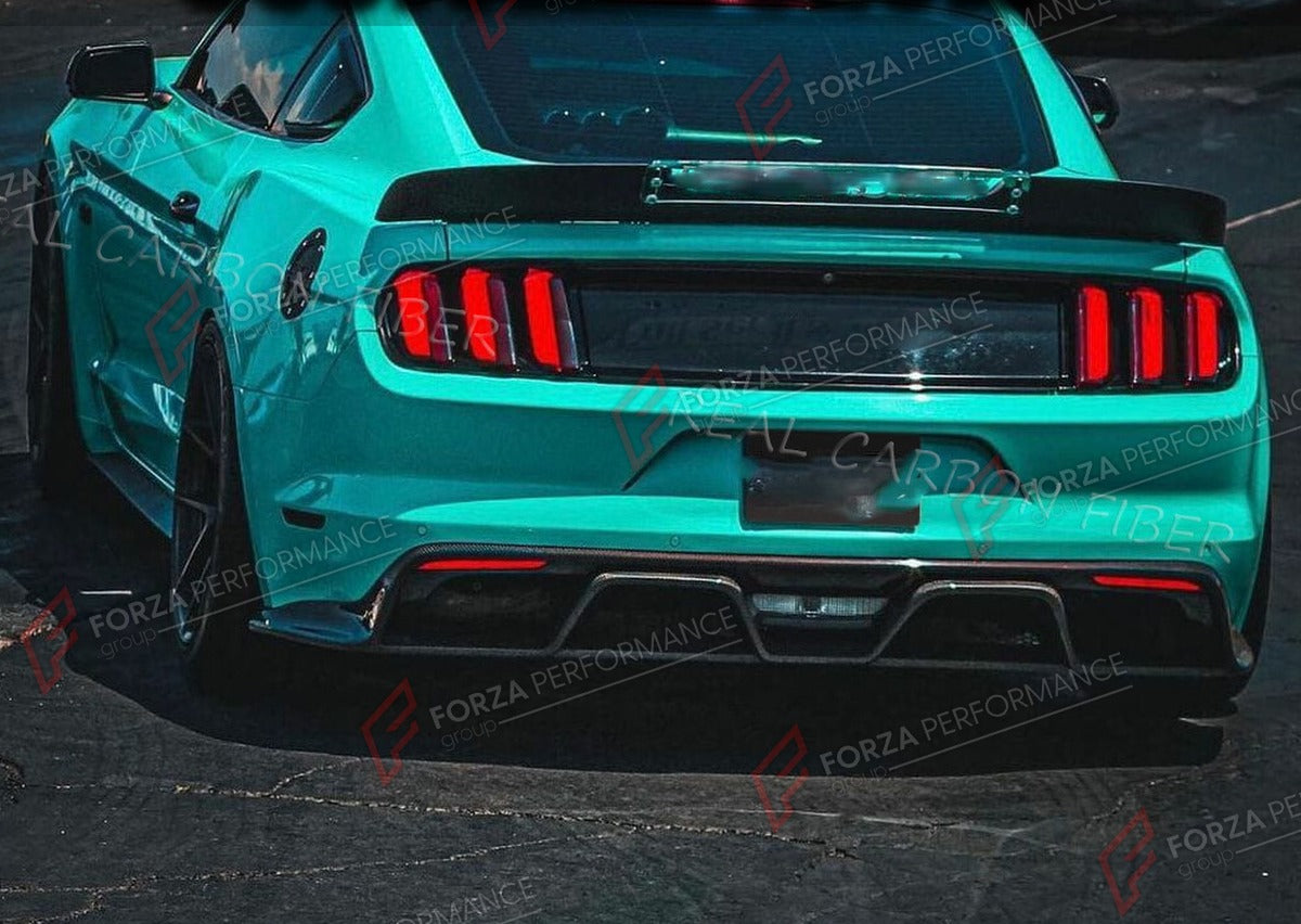 CARBON FIBER REAR DIFFUSER for FORD MUSTANG GT 2018 - 2023 FORZA PERFORMANCE Custom Fit
Set includes:

Rear Diffuser
Material: Carbon Fiber

NOTE: Professional installation is required.

Why “Contact Us for Pricing”?
We don’t display fixed prices because our goal is to offer you the most competitive deal possible. Product costs often decrease over time, and by requesting a quote, you’ll receive our most up-to-date price on market.

SECURED PAYMENT METHODS
PayPal (+4.4% fee)
Visa / Mastercard / American Expr