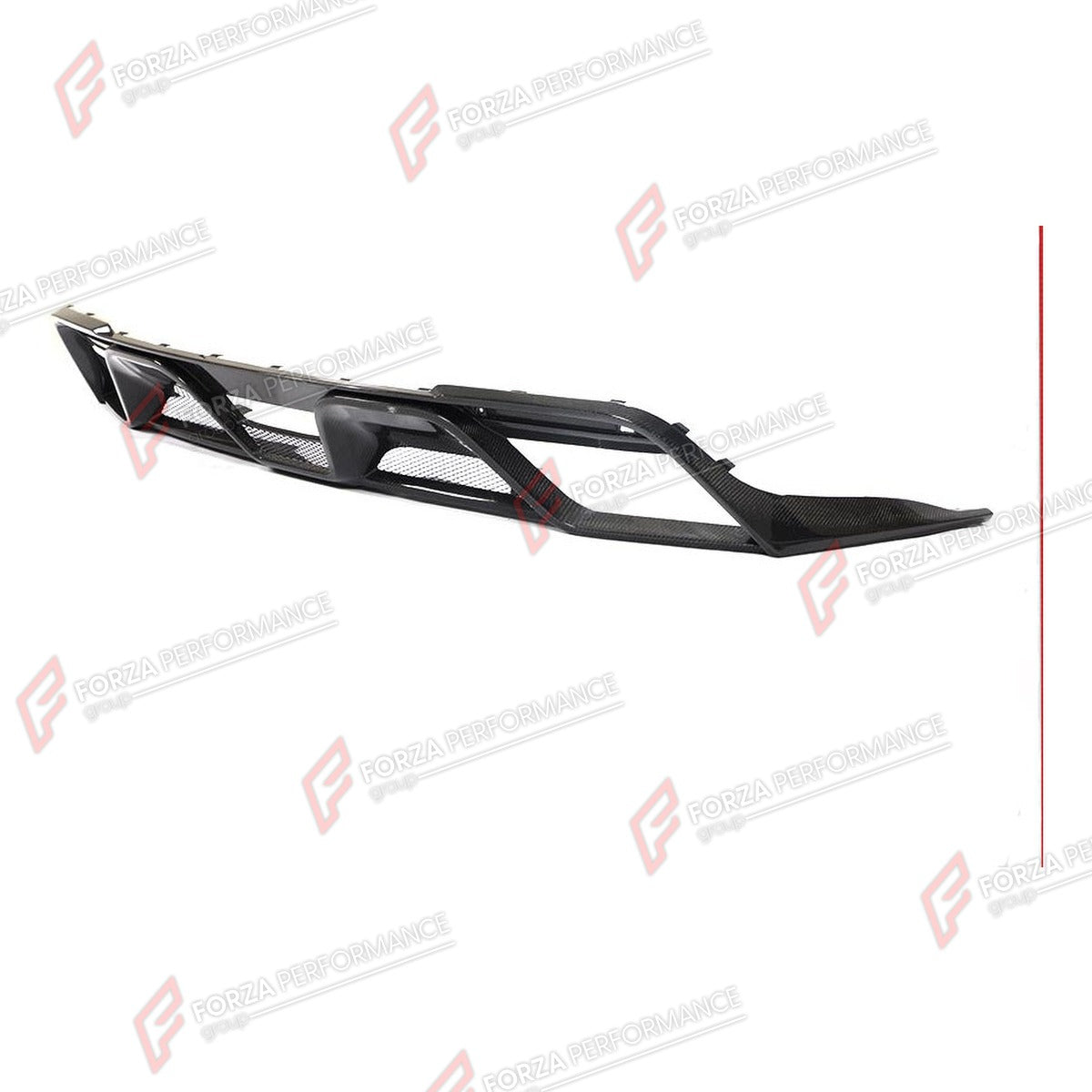 CARBON FIBER REAR DIFFUSER for FORD MUSTANG GT 2018 - 2023 FORZA PERFORMANCE Custom Fit
Set includes:

Rear Diffuser
Material: Carbon Fiber

NOTE: Professional installation is required.

Why “Contact Us for Pricing”?
We don’t display fixed prices because our goal is to offer you the most competitive deal possible. Product costs often decrease over time, and by requesting a quote, you’ll receive our most up-to-date price on market.

SECURED PAYMENT METHODS
PayPal (+4.4% fee)
Visa / Mastercard / American Expr