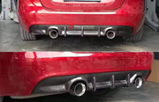 CARBON FIBER REAR DIFFUSER for JAGUAR XE 2015 - 2018
Set includes:

Rear Diffuser

Material: Real Carbon Fiber

Note: Professional installation is required