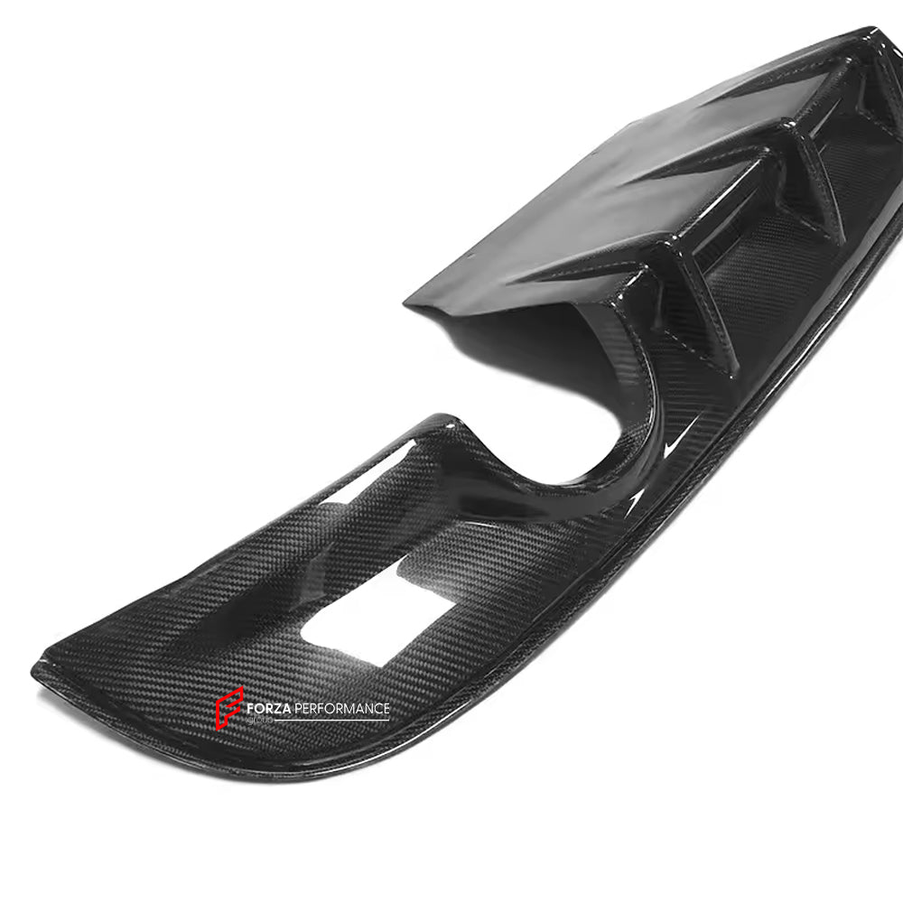 CARBON FIBER REAR DIFFUSER for JAGUAR XE 2015 - 2018
Set includes:

Rear Diffuser

Material: Real Carbon Fiber

Note: Professional installation is required