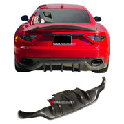 CARBON FIBER REAR DIFFUSER for MASERATI GRANTURISMO 2006 - 2014 FORZA PERFORMANCE Custom Fit
Set includes:

Rear Diffuser
Material: Carbon Fiber

NOTE: Professional installation is required.

Why “Contact Us for Pricing”?
We don’t display fixed prices because our goal is to offer you the most competitive deal possible. Product costs often decrease over time, and by requesting a quote, you’ll receive our most up-to-date price on market.

SECURED PAYMENT METHODS
PayPal (+4.4% fee)
Visa / Mastercard / American