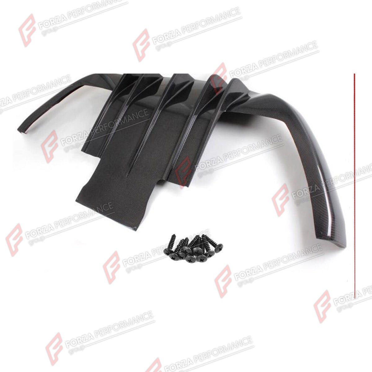 CARBON FIBER REAR DIFFUSER for MASERATI GRANTURISMO 2006 - 2014 FORZA PERFORMANCE Custom Fit
Set includes:

Rear Diffuser
Material: Carbon Fiber

NOTE: Professional installation is required.

Why “Contact Us for Pricing”?
We don’t display fixed prices because our goal is to offer you the most competitive deal possible. Product costs often decrease over time, and by requesting a quote, you’ll receive our most up-to-date price on market.

SECURED PAYMENT METHODS
PayPal (+4.4% fee)
Visa / Mastercard / American