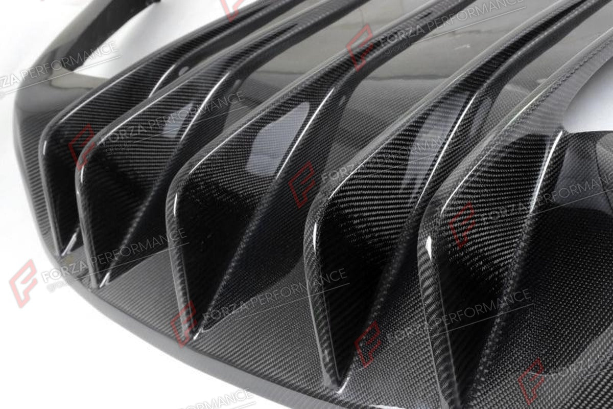 CARBON FIBER REAR DIFFUSER for MASERATI GRANTURISMO 2006 - 2014 FORZA PERFORMANCE Custom Fit
Set includes:

Rear Diffuser
Material: Carbon Fiber

NOTE: Professional installation is required.

Why “Contact Us for Pricing”?
We don’t display fixed prices because our goal is to offer you the most competitive deal possible. Product costs often decrease over time, and by requesting a quote, you’ll receive our most up-to-date price on market.

SECURED PAYMENT METHODS
PayPal (+4.4% fee)
Visa / Mastercard / American