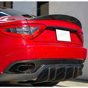 CARBON FIBER REAR DIFFUSER for MASERATI GRANTURISMO 2006 - 2014 FORZA PERFORMANCE Custom Fit
Set includes:

Rear Diffuser
Material: Carbon Fiber

NOTE: Professional installation is required.

Why “Contact Us for Pricing”?
We don’t display fixed prices because our goal is to offer you the most competitive deal possible. Product costs often decrease over time, and by requesting a quote, you’ll receive our most up-to-date price on market.

SECURED PAYMENT METHODS
PayPal (+4.4% fee)
Visa / Mastercard / American