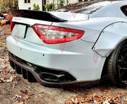 CARBON FIBER REAR DIFFUSER for MASERATI GRANTURISMO 2006 - 2014 FORZA PERFORMANCE Custom Fit
Set includes:

Rear Diffuser
Material: Carbon Fiber

NOTE: Professional installation is required.

Why “Contact Us for Pricing”?
We don’t display fixed prices because our goal is to offer you the most competitive deal possible. Product costs often decrease over time, and by requesting a quote, you’ll receive our most up-to-date price on market.

SECURED PAYMENT METHODS
PayPal (+4.4% fee)
Visa / Mastercard / American