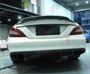CARBON FIBER REAR DIFFUSER for MERCEDES BENZ CLS CLASS W218 CLS63 2015 - 2017 FORZA PERFORMANCE Custom Fit
Set includes:

Rear Diffuser
Material: Carbon Fiber

NOTE: Professional installation is required.

Why “Contact Us for Pricing”?
We don’t display fixed prices because our goal is to offer you the most competitive deal possible. Product costs often decrease over time, and by requesting a quote, you’ll receive our most up-to-date price on market.

SECURED PAYMENT METHODS
PayPal (+4.4% fee)
Visa / Masterc