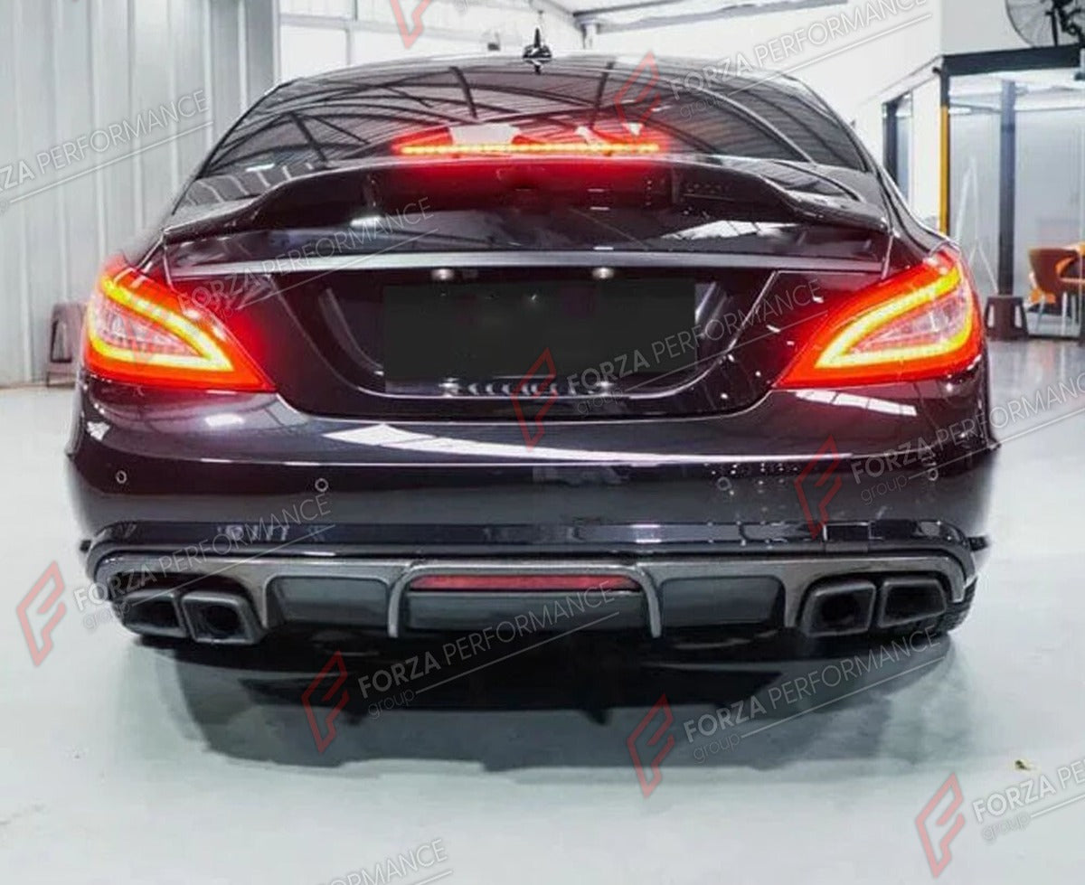 CARBON FIBER REAR DIFFUSER for MERCEDES BENZ CLS CLASS W218 CLS63 2015 - 2017 FORZA PERFORMANCE Custom Fit
Set includes:

Rear Diffuser
Material: Carbon Fiber

NOTE: Professional installation is required.

Why “Contact Us for Pricing”?
We don’t display fixed prices because our goal is to offer you the most competitive deal possible. Product costs often decrease over time, and by requesting a quote, you’ll receive our most up-to-date price on market.

SECURED PAYMENT METHODS
PayPal (+4.4% fee)
Visa / Masterc