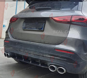 CARBON FIBER REAR DIFFUSER for MERCEDES BENZ GLA H247 GLA250 GLA35 2020+ FORZA PERFORMANCE Custom Fit
Set includes:

Rear Diffuser
Material: Carbon Fiber

NOTE: Professional installation is required.

Why “Contact Us for Pricing”?
We don’t display fixed prices because our goal is to offer you the most competitive deal possible. Product costs often decrease over time, and by requesting a quote, you’ll receive our most up-to-date price on market.

SECURED PAYMENT METHODS
PayPal (+4.4% fee)
Visa / Mastercard /