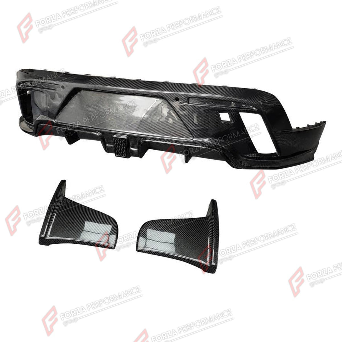 CARBON FIBER REAR DIFFUSER for PORSCHE TAYCAN TURBO S 2019 - 2024 FORZA PERFORMANCE Custom Fit
Set includes:

Rear Diffuser
Material: Carbon Fiber

NOTE: Professional installation is required.

Why “Contact Us for Pricing”?
We don’t display fixed prices because our goal is to offer you the most competitive deal possible. Product costs often decrease over time, and by requesting a quote, you’ll receive our most up-to-date price on market.

SECURED PAYMENT METHODS
PayPal (+4.4% fee)
Visa / Mastercard / Americ