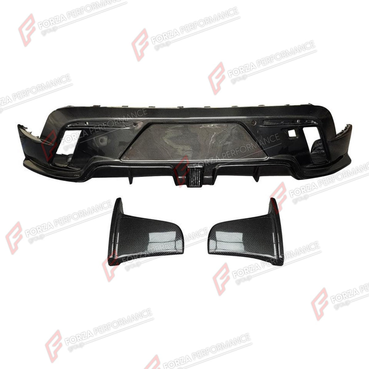 CARBON FIBER REAR DIFFUSER for PORSCHE TAYCAN TURBO S 2019 - 2024 FORZA PERFORMANCE Custom Fit
Set includes:

Rear Diffuser
Material: Carbon Fiber

NOTE: Professional installation is required.

Why “Contact Us for Pricing”?
We don’t display fixed prices because our goal is to offer you the most competitive deal possible. Product costs often decrease over time, and by requesting a quote, you’ll receive our most up-to-date price on market.

SECURED PAYMENT METHODS
PayPal (+4.4% fee)
Visa / Mastercard / Americ