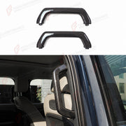 CARBON FIBER REAR GRAB HANDLE COVERS for LAND ROVER DEFENDER 90 110 L663 2020+
Set includes:

Rear Grab Handle Covers
Material: Carbon Fiber

NOTE: Professional installation is required.
