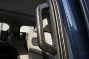 CARBON FIBER REAR GRAB HANDLE COVERS for LAND ROVER DEFENDER 90 110 L663 2020+
Set includes:

Rear Grab Handle Covers
Material: Carbon Fiber

NOTE: Professional installation is required.