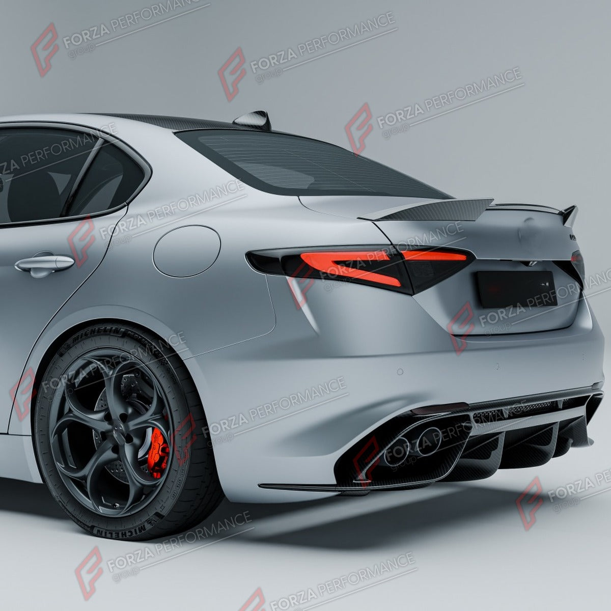 CARBON FIBER REAR SPOILER for ALFA ROMEO GIULIA 2016 - 2025 FORZA PERFORMANCE Custom Fit
Set includes:

Rear Spoiler
Material: Carbon Fiber

NOTE: Professional installation is required.

Why “Contact Us for Pricing”?
We don’t display fixed prices because our goal is to offer you the most competitive deal possible. Product costs often decrease over time, and by requesting a quote, you’ll receive our most up-to-date price on market.

SECURED PAYMENT METHODS
PayPal (+4.4% fee)
Visa / Mastercard / American Expr