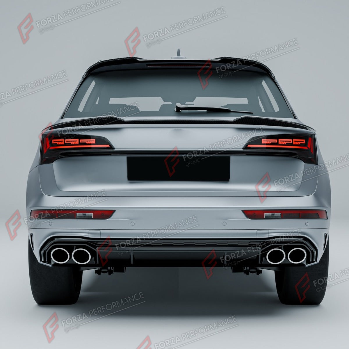 CARBON FIBER REAR SPOILER for AUDI Q5 SQ5 B9.5 2018 - 2025 FORZA PERFORMANCE Custom Fit
Set includes:

Rear Spoiler
Material: Carbon Fiber

NOTE: Professional installation is required.

Why “Contact Us for Pricing”?
We don’t display fixed prices because our goal is to offer you the most competitive deal possible. Product costs often decrease over time, and by requesting a quote, you’ll receive our most up-to-date price on market.

SECURED PAYMENT METHODS
PayPal (+4.4% fee)
Visa / Mastercard / American Expre