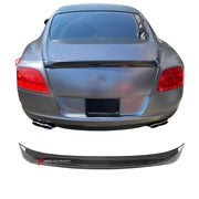 CARBON FIBER REAR SPOILER for BENTLEY CONTINENTAL GT COUPE 2012 - 2014 FORZA PERFORMANCE Custom Fit
Set includes:

Rear Spoiler
Material: Carbon Fiber

NOTE: Professional installation is required.

Why “Contact Us for Pricing”?
We don’t display fixed prices because our goal is to offer you the most competitive deal possible. Product costs often decrease over time, and by requesting a quote, you’ll receive our most up-to-date price on market.

SECURED PAYMENT METHODS
PayPal (+4.4% fee)
Visa / Mastercard / Am
