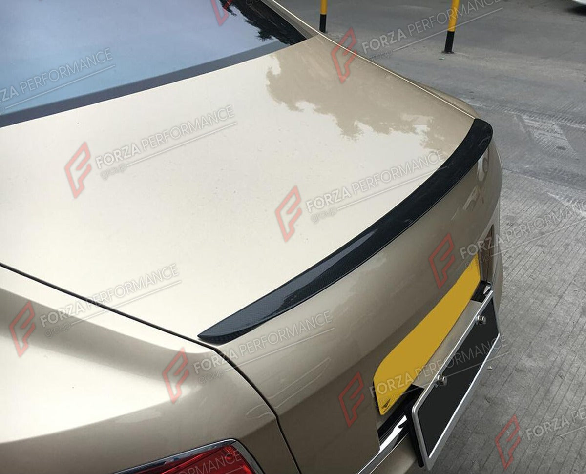 CARBON FIBER REAR SPOILER for BENTLEY FLYING SPUR W12 2013 - 2019 FORZA PERFORMANCE Custom Fit
Set includes:

Rear Spoiler
Material: Carbon Fiber

NOTE: Professional installation is required.

Why “Contact Us for Pricing”?
We don’t display fixed prices because our goal is to offer you the most competitive deal possible. Product costs often decrease over time, and by requesting a quote, you’ll receive our most up-to-date price on market.

SECURED PAYMENT METHODS
PayPal (+4.4% fee)
Visa / Mastercard / America