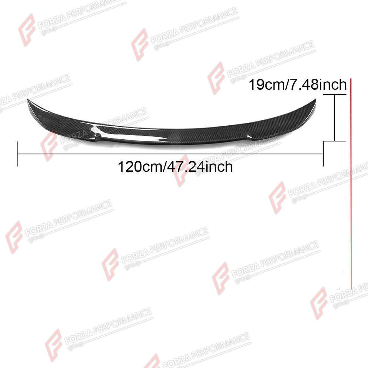 CARBON FIBER REAR SPOILER for BMW 3 SERIES E90 320I 325I 328I 330I M3 2005 - 2012 FORZA PERFORMANCE Custom Fit
Set includes:

Rear Spoiler
Material: Carbon Fiber

NOTE: Professional installation is required.

Why “Contact Us for Pricing”?
We don’t display fixed prices because our goal is to offer you the most competitive deal possible. Product costs often decrease over time, and by requesting a quote, you’ll receive our most up-to-date price on market.

SECURED PAYMENT METHODS
PayPal (+4.4% fee)
Visa / Mast