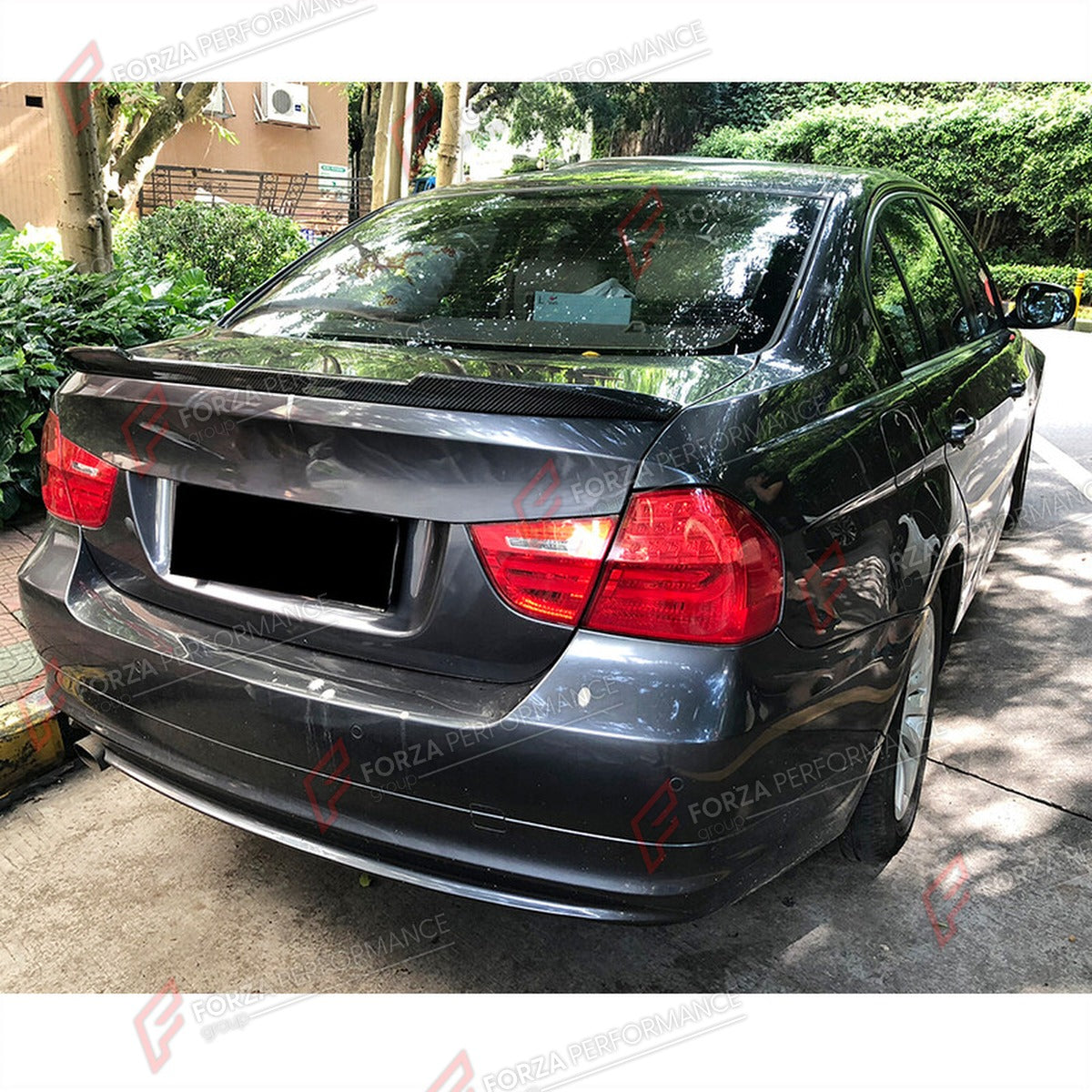 CARBON FIBER REAR SPOILER for BMW 3 SERIES E90 320I 325I 328I 330I M3 2005 - 2012 FORZA PERFORMANCE Custom Fit
Set includes:

Rear Spoiler
Material: Carbon Fiber

NOTE: Professional installation is required.

Why “Contact Us for Pricing”?
We don’t display fixed prices because our goal is to offer you the most competitive deal possible. Product costs often decrease over time, and by requesting a quote, you’ll receive our most up-to-date price on market.

SECURED PAYMENT METHODS
PayPal (+4.4% fee)
Visa / Mast