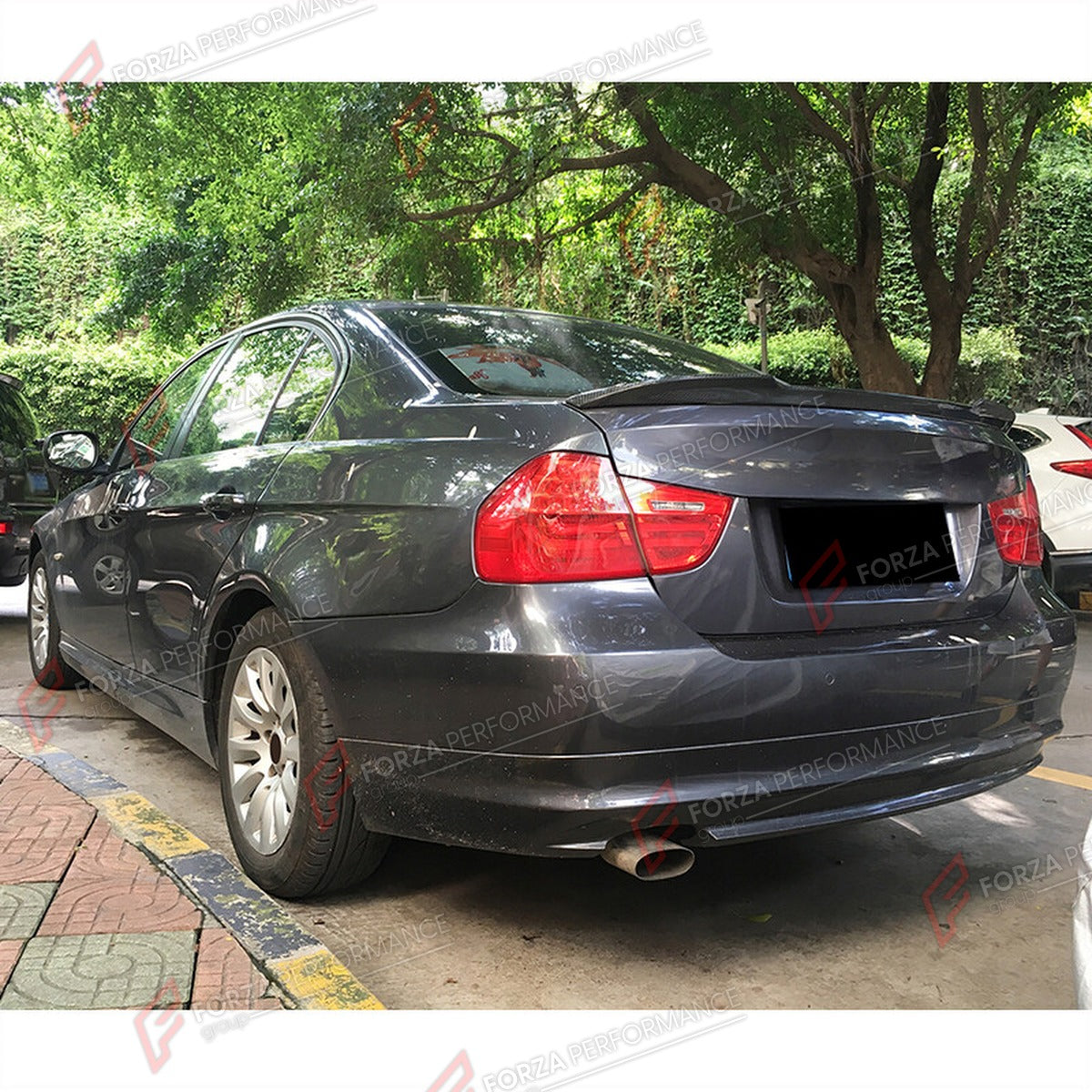 CARBON FIBER REAR SPOILER for BMW 3 SERIES E90 320I 325I 328I 330I M3 2005 - 2012 FORZA PERFORMANCE Custom Fit
Set includes:

Rear Spoiler
Material: Carbon Fiber

NOTE: Professional installation is required.

Why “Contact Us for Pricing”?
We don’t display fixed prices because our goal is to offer you the most competitive deal possible. Product costs often decrease over time, and by requesting a quote, you’ll receive our most up-to-date price on market.

SECURED PAYMENT METHODS
PayPal (+4.4% fee)
Visa / Mast