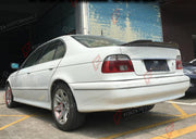 CARBON FIBER REAR SPOILER for BMW 5 SERIES E39 525I 528I 530I 1996 - 2003 FORZA PERFORMANCE Custom Fit
Set includes:

Rear Spoiler
Material: Carbon Fiber

NOTE: Professional installation is required.

Why “Contact Us for Pricing”?
We don’t display fixed prices because our goal is to offer you the most competitive deal possible. Product costs often decrease over time, and by requesting a quote, you’ll receive our most up-to-date price on market.

SECURED PAYMENT METHODS
PayPal (+4.4% fee)
Visa / Mastercard /