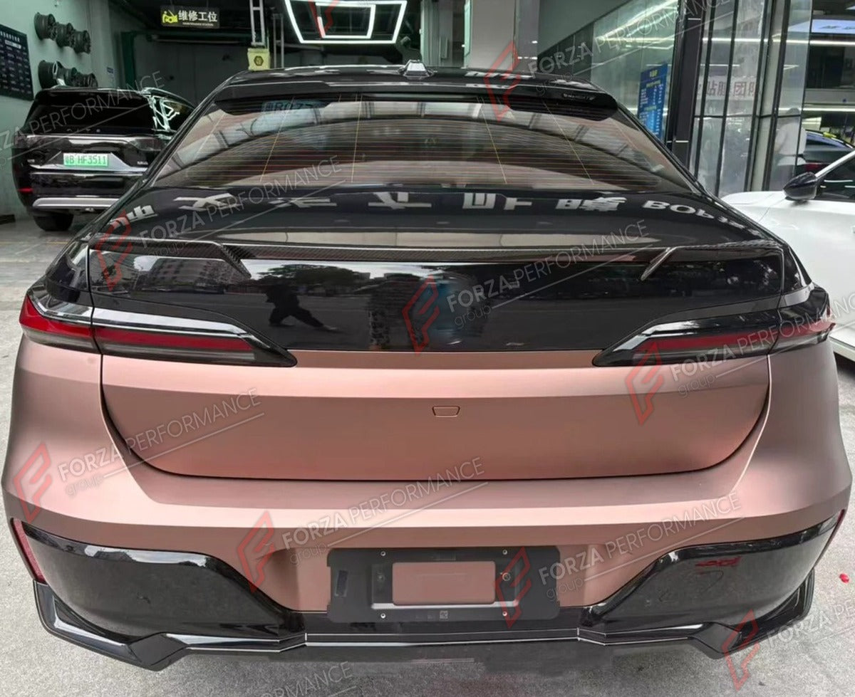 CARBON FIBER REAR SPOILER for BMW 7 SERIES G70 I7 740I 760I 2023+ FORZA PERFORMANCE Custom Fit
Set includes:

Rear Spoiler
Material: Carbon Fiber

NOTE: Professional installation is required.

Why “Contact Us for Pricing”?
We don’t display fixed prices because our goal is to offer you the most competitive deal possible. Product costs often decrease over time, and by requesting a quote, you’ll receive our most up-to-date price on market.

SECURED PAYMENT METHODS
PayPal (+4.4% fee)
Visa / Mastercard / America