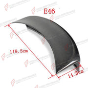 CARBON FIBER REAR SPOILER for BMW M3 E46 COUPE 1998 - 2005 FORZA PERFORMANCE Custom Fit
Set includes:

Rear Spoiler
Material: Carbon Fiber

NOTE: Professional installation is required.

Why “Contact Us for Pricing”?
We don’t display fixed prices because our goal is to offer you the most competitive deal possible. Product costs often decrease over time, and by requesting a quote, you’ll receive our most up-to-date price on market.

SECURED PAYMENT METHODS
PayPal (+4.4% fee)
Visa / Mastercard / American Expre