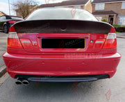 CARBON FIBER REAR SPOILER for BMW M3 E46 COUPE 1998 - 2005 FORZA PERFORMANCE Custom Fit
Set includes:

Rear Spoiler
Material: Carbon Fiber

NOTE: Professional installation is required.

Why “Contact Us for Pricing”?
We don’t display fixed prices because our goal is to offer you the most competitive deal possible. Product costs often decrease over time, and by requesting a quote, you’ll receive our most up-to-date price on market.

SECURED PAYMENT METHODS
PayPal (+4.4% fee)
Visa / Mastercard / American Expre