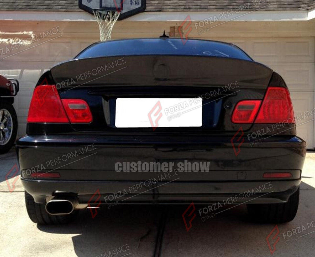 CARBON FIBER REAR SPOILER for BMW M3 E46 COUPE 1998 - 2005 FORZA PERFORMANCE Custom Fit
Set includes:

Rear Spoiler
Material: Carbon Fiber

NOTE: Professional installation is required.

Why “Contact Us for Pricing”?
We don’t display fixed prices because our goal is to offer you the most competitive deal possible. Product costs often decrease over time, and by requesting a quote, you’ll receive our most up-to-date price on market.

SECURED PAYMENT METHODS
PayPal (+4.4% fee)
Visa / Mastercard / American Expre