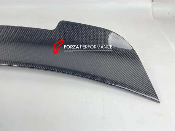 DRY CARBON FIBER REAR SPOILER FOR DODGE CHARGER 2015-2022