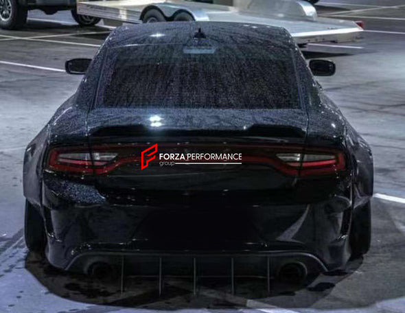 DRY CARBON FIBER REAR SPOILER FOR DODGE CHARGER 2015-2022