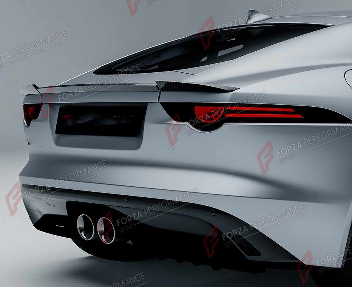CARBON FIBER REAR SPOILER for JAGUAR F TYPE X152 2018 - 2021 FORZA PERFORMANCE Custom Fit
Set includes:

Rear Spoiler
Material: Carbon Fiber

NOTE: Professional installation is required.

Why “Contact Us for Pricing”?
We don’t display fixed prices because our goal is to offer you the most competitive deal possible. Product costs often decrease over time, and by requesting a quote, you’ll receive our most up-to-date price on market.

SECURED PAYMENT METHODS
PayPal (+4.4% fee)
Visa / Mastercard / American Exp