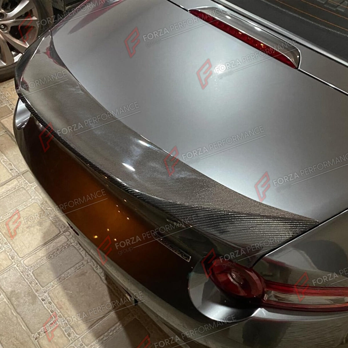 CARBON FIBER REAR SPOILER for MAZDA MX 5 MIATA ND 2016 - 2024 FORZA PERFORMANCE Custom Fit
Set includes:

Rear Spoiler
Material: Carbon Fiber

NOTE: Professional installation is required.

Why “Contact Us for Pricing”?
We don’t display fixed prices because our goal is to offer you the most competitive deal possible. Product costs often decrease over time, and by requesting a quote, you’ll receive our most up-to-date price on market.

SECURED PAYMENT METHODS
PayPal (+4.4% fee)
Visa / Mastercard / American Ex