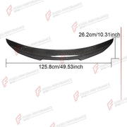 CARBON FIBER REAR SPOILER for MERCEDES BENZ C CLASS W204 C200 C250 C350 SEDAN 2007 - 2014 FORZA PERFORMANCE Custom Fit
Set includes:

Rear Spoiler
Material: Carbon Fiber

NOTE: Professional installation is required.

Why “Contact Us for Pricing”?
We don’t display fixed prices because our goal is to offer you the most competitive deal possible. Product costs often decrease over time, and by requesting a quote, you’ll receive our most up-to-date price on market.

SECURED PAYMENT METHODS
PayPal (+4.4% fee)
Vis