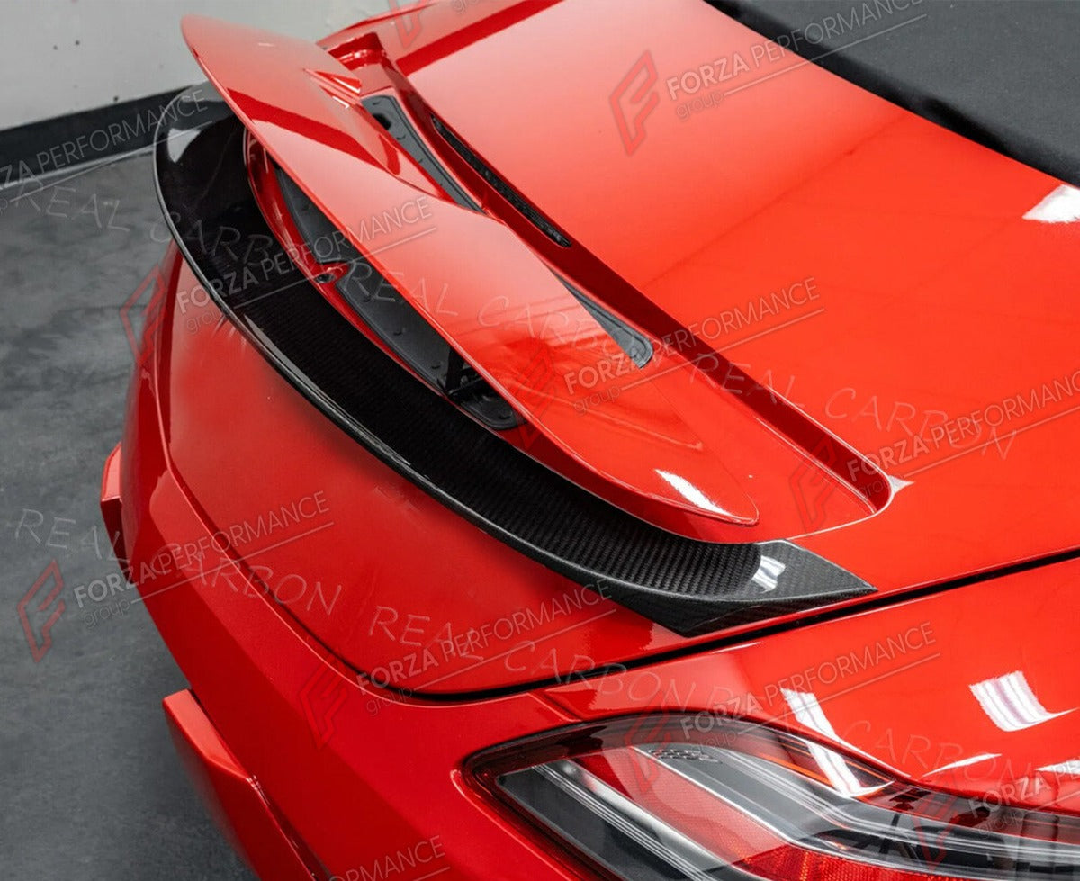 CARBON FIBER REAR SPOILER for MERCEDES BENZ SLS AMG C197 R197 2010 - 2013 FORZA PERFORMANCE Custom Fit
Set includes:

Rear Spoiler
Material: Carbon Fiber

NOTE: Professional installation is required.

Why “Contact Us for Pricing”?
We don’t display fixed prices because our goal is to offer you the most competitive deal possible. Product costs often decrease over time, and by requesting a quote, you’ll receive our most up-to-date price on market.

SECURED PAYMENT METHODS
PayPal (+4.4% fee)
Visa / Mastercard /